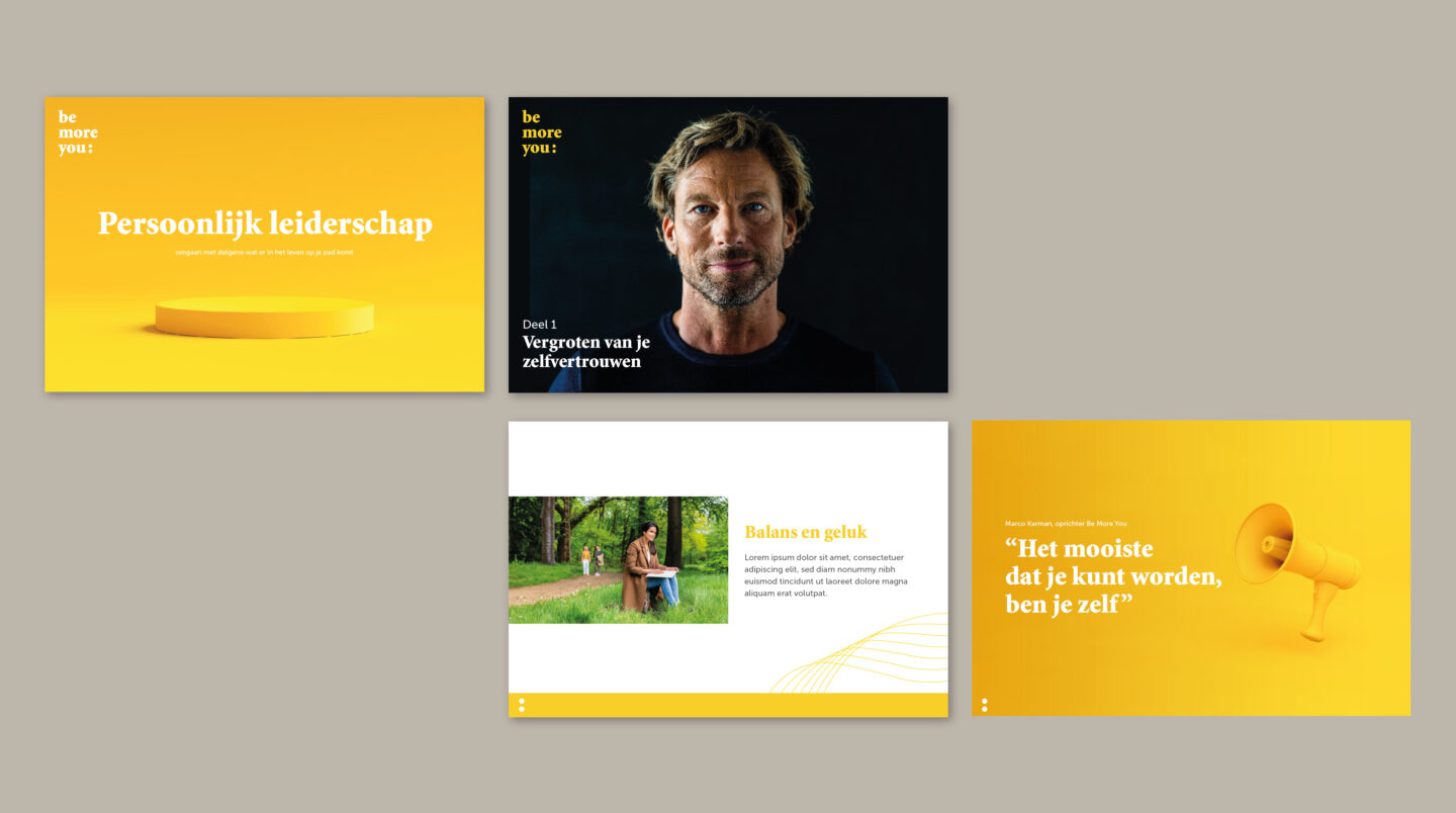 Be More You Presentatie